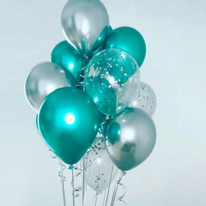 Фонтан шаров "Изумрудный" в Хабаровске