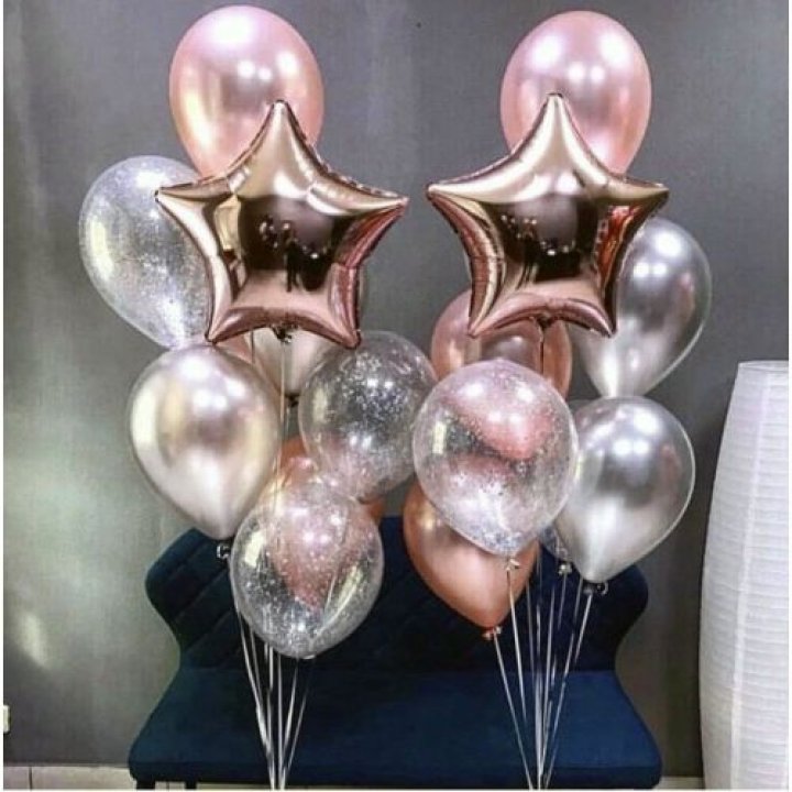 Фонтаны шаров "Дубль старт" в Хабаровске