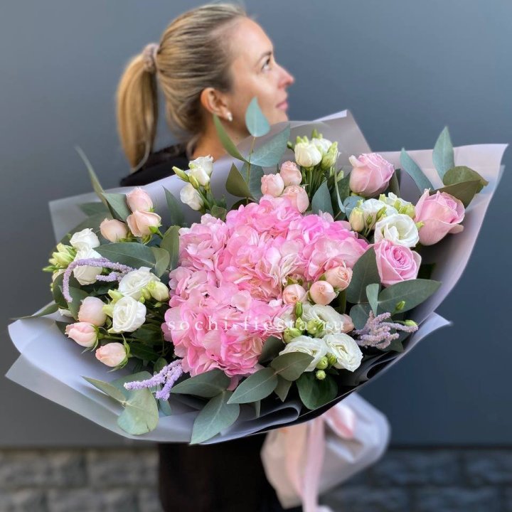 Дизайнерский букет "Кристал" в Хабаровске