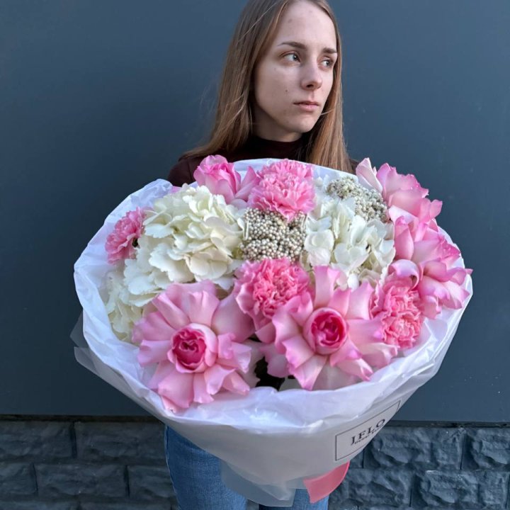 Букет "Нежное сияние" в Хабаровске