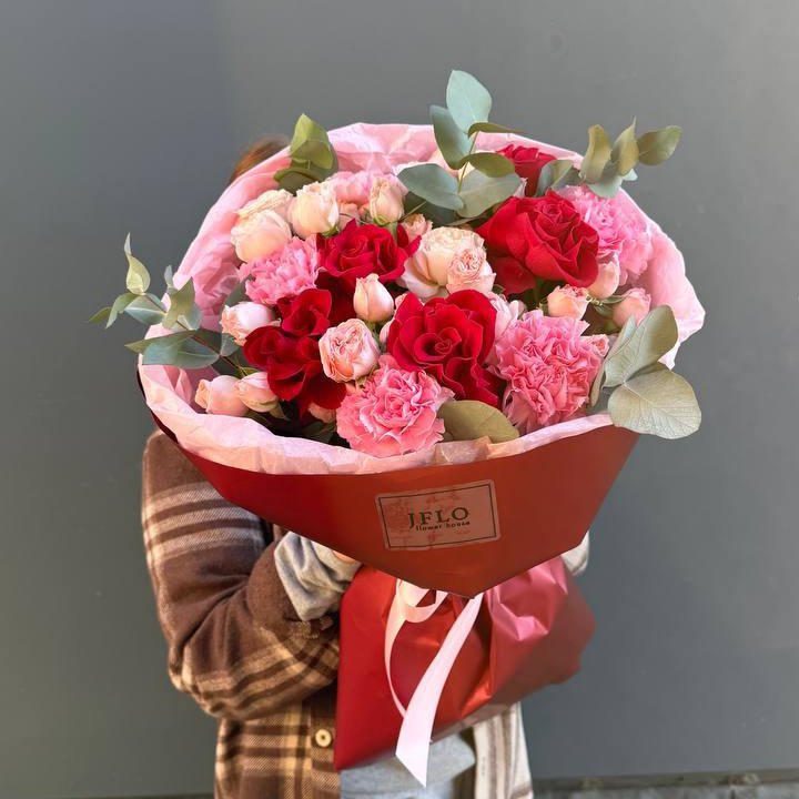 Букет "Первая любовь" в Хабаровске