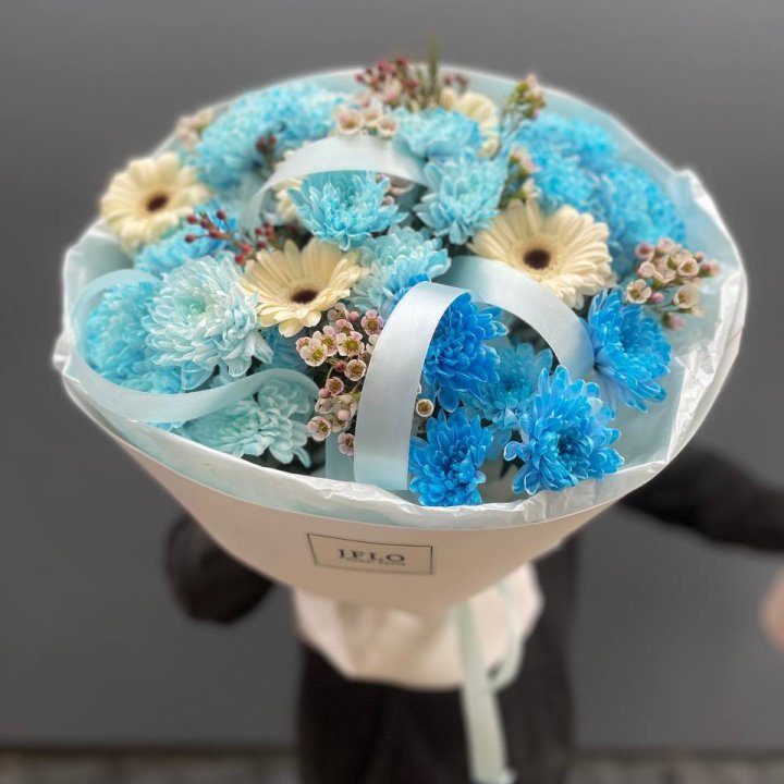 Букет "Голубые дали" в Хабаровске