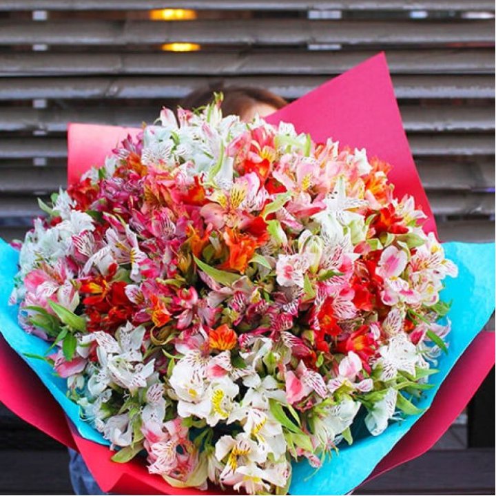 101 альстромерия в Хабаровске