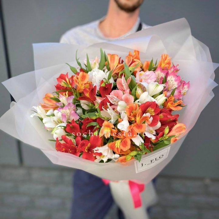 Микс альстромерий №5 в Хабаровске