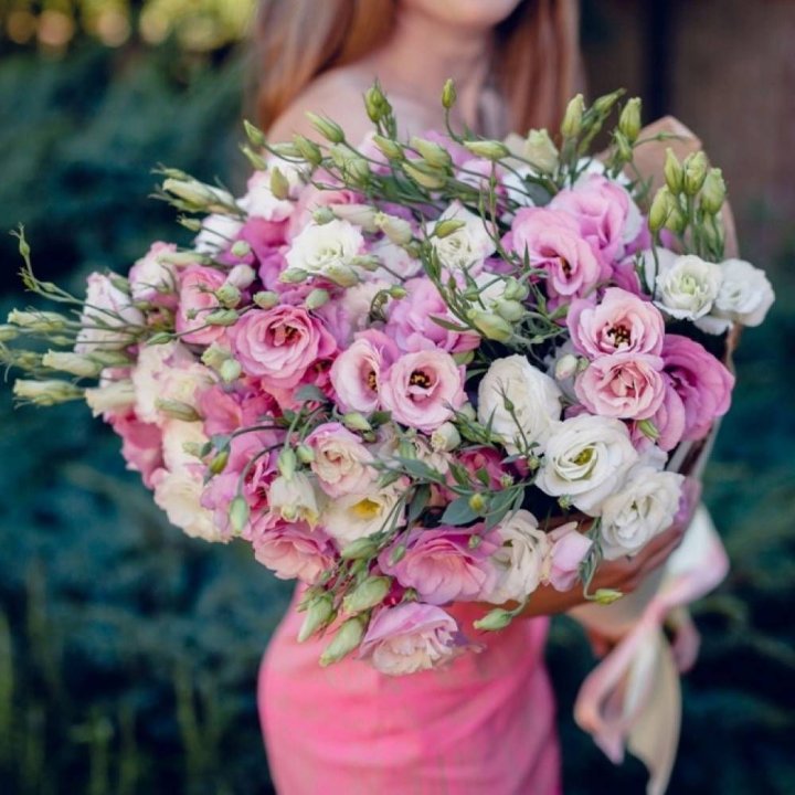 Букет эустом №1  в Хабаровске