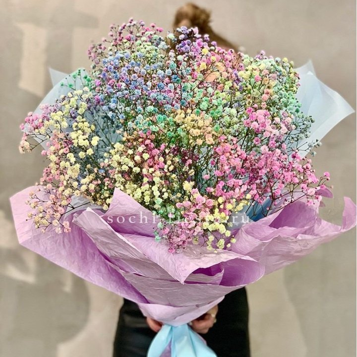 Радужные гипсофилы №2 в Хабаровске