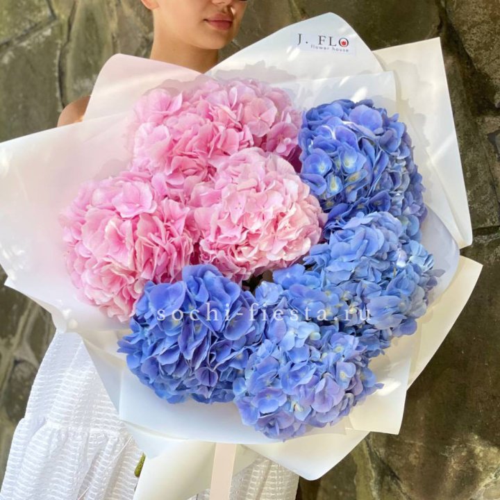 Букет гортензий №1 в Хабаровске