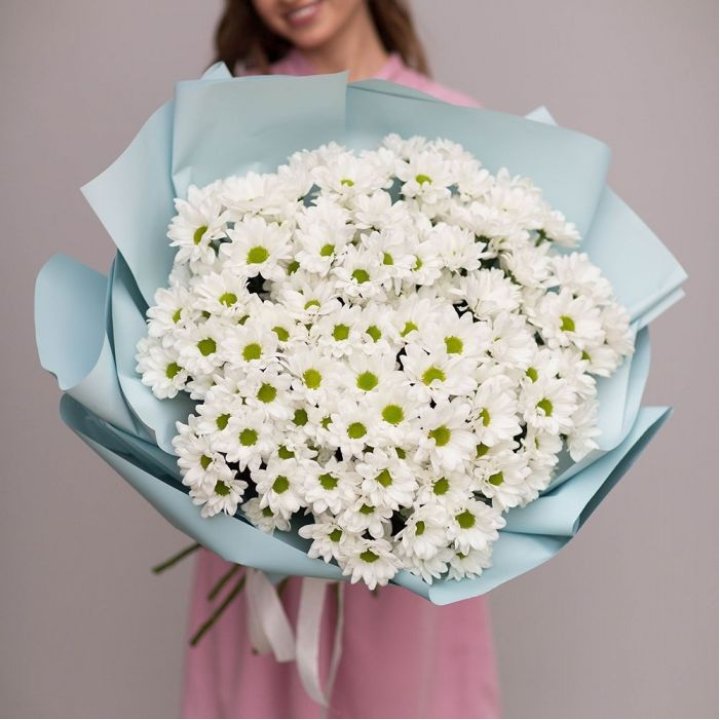  Букет хризантем "Бон-бон" в Хабаровске