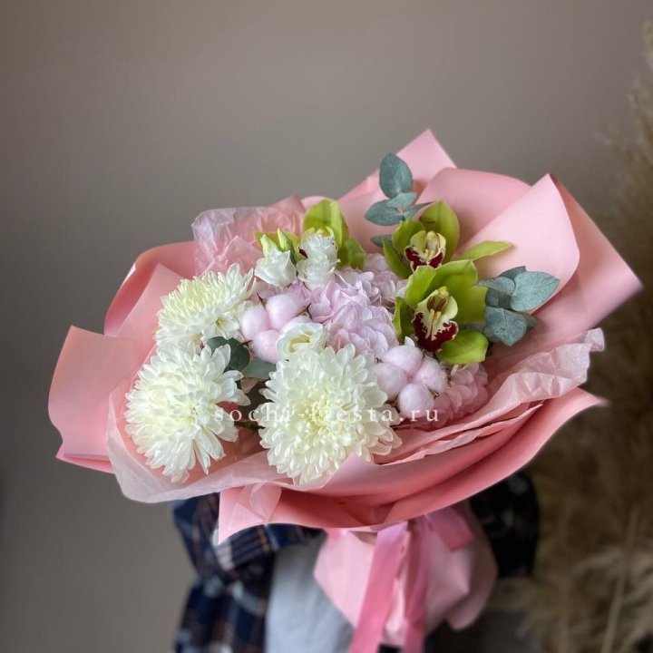  Букет с орхидеями "Вита" в Хабаровске