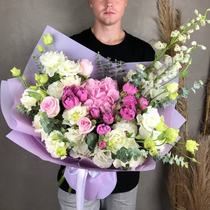 Дизайнерский букет "Венера" в Хабаровске