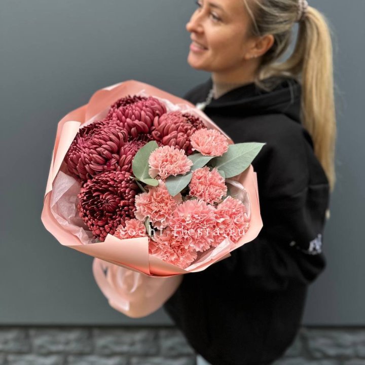 Дуо диантусы и бигуди в Хабаровске