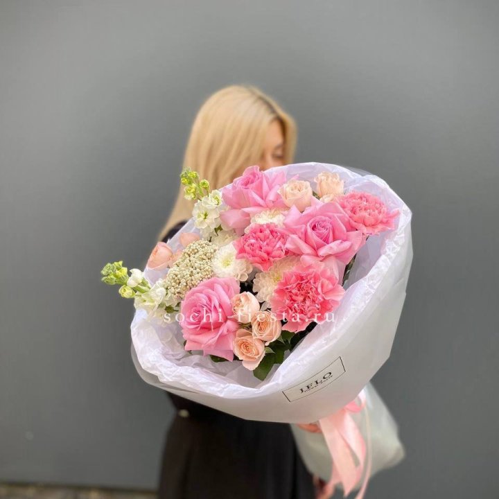 Букет "Нежный поцелуй" в Хабаровске