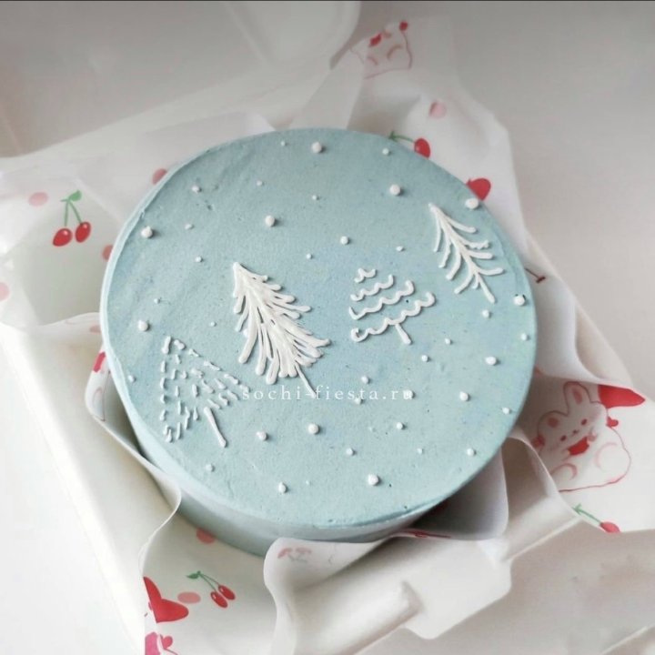 Бенто-торт "Елки" в Хабаровске