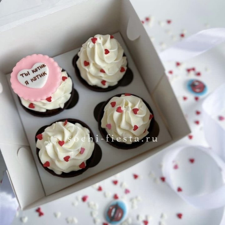 Набор капкейков "Для тебя" в Хабаровске