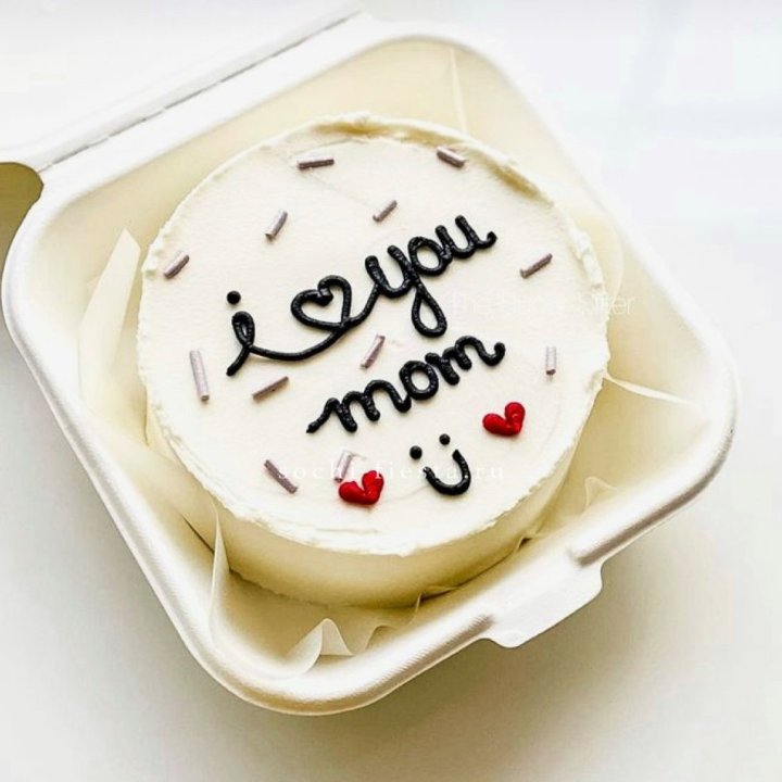 Бенто-торт "Мамочка, я люблю тебя!" в Хабаровске