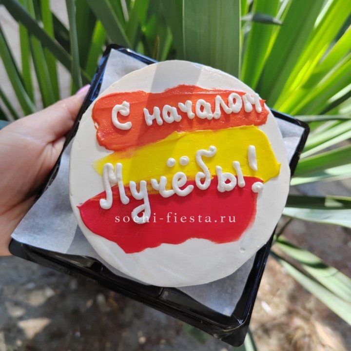 Бенто-торт "С началом учёбы"" в Хабаровске