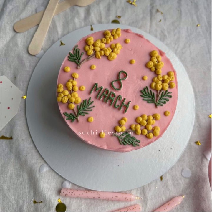 Бенто-торт "8 марта"  в Хабаровске