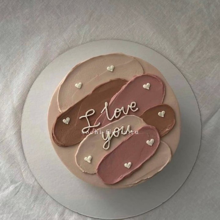 Бенто-торт "Я тебя люблю невероятно"  в Хабаровске