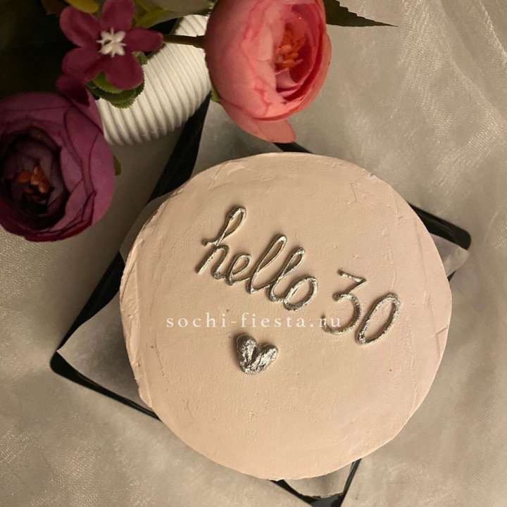 Бенто-торт "Привет" в Хабаровске