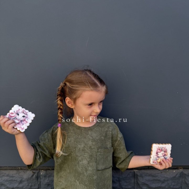 Имбирный пряник Единорог в Хабаровске