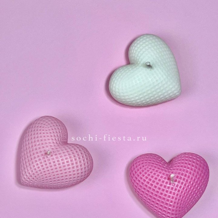 Набор свеч сердец в Хабаровске