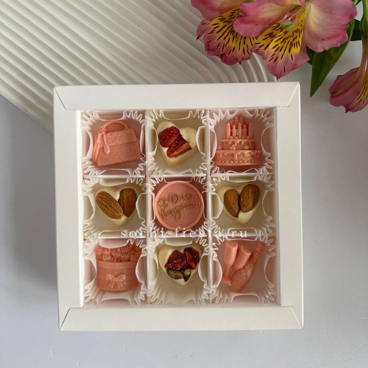 Конфеты из шоколада День Рождение в Хабаровске