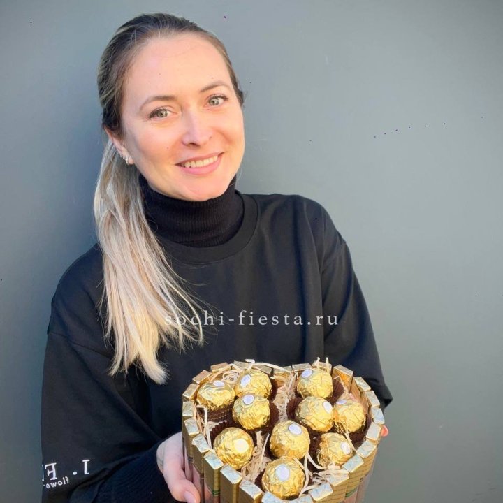 Шоколадный набор Сердце в Хабаровске