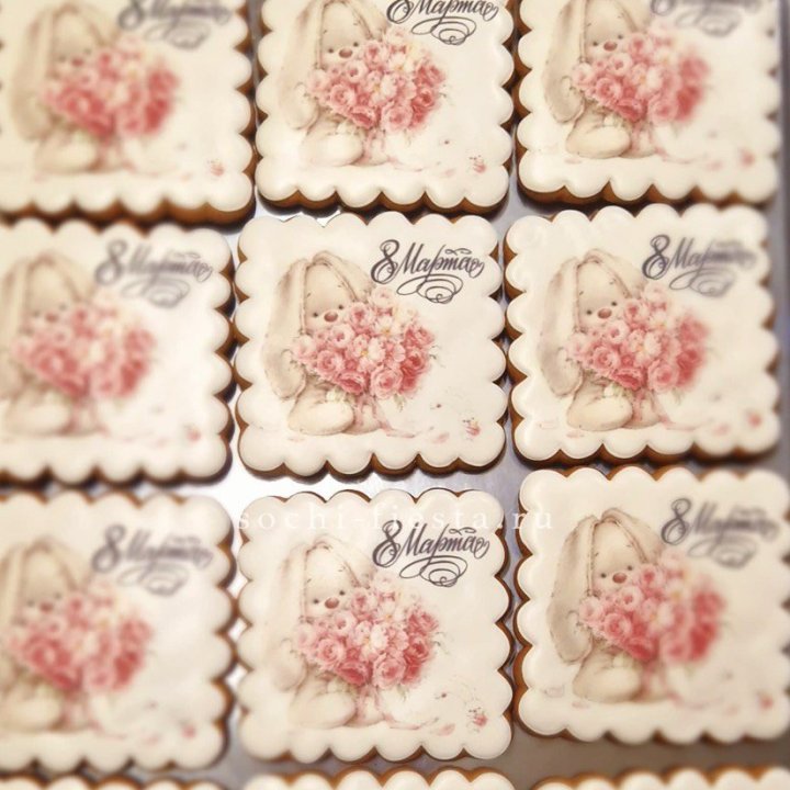 Имбирный пряник 8 марта в Хабаровске