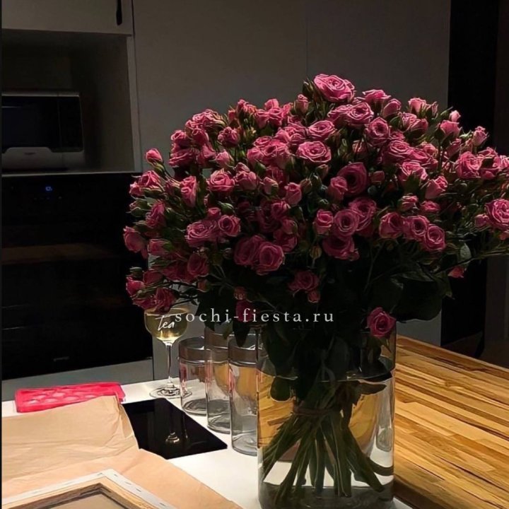 Цветочная подписка "Пакет большой" в Хабаровске