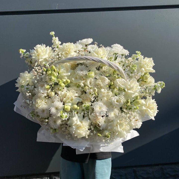 Корзина "Белоснежка" в Хабаровске