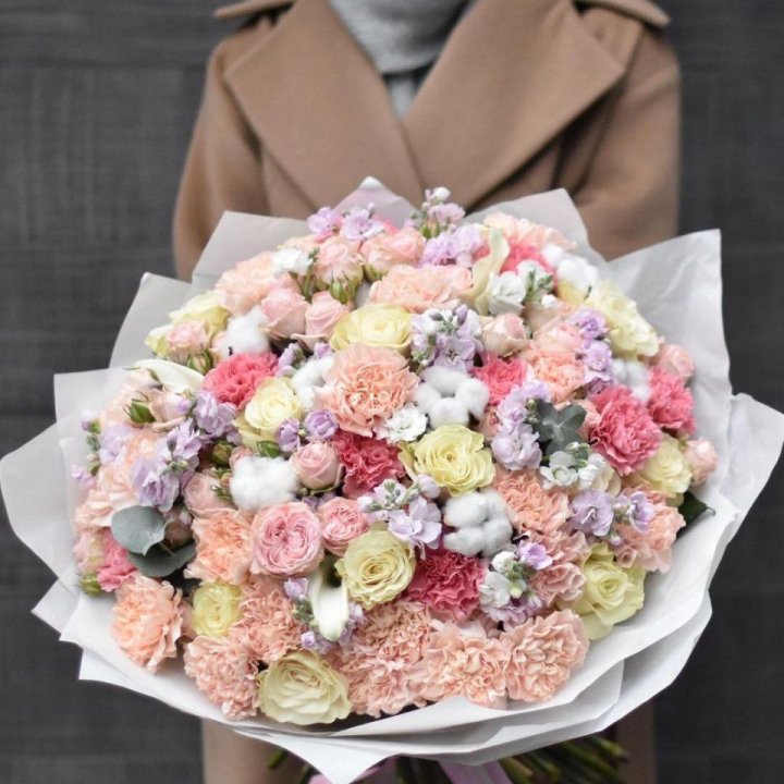 Макси-букет "Ванила" в Хабаровске