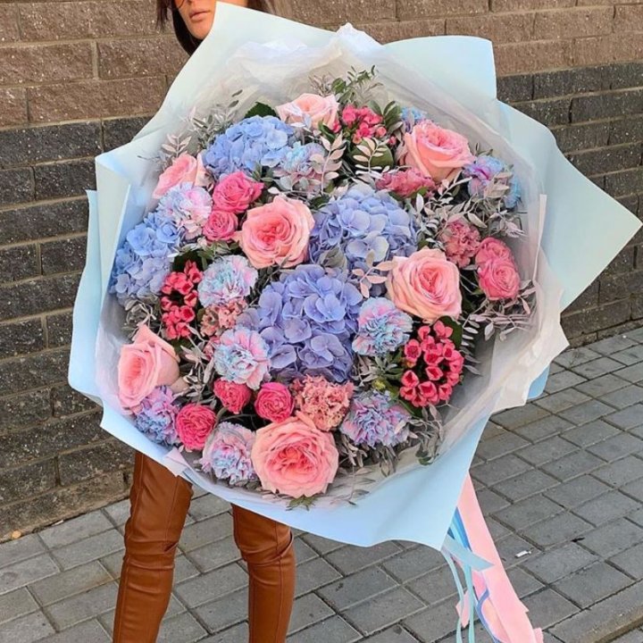 Макси-букет "Блюберри" в Хабаровске