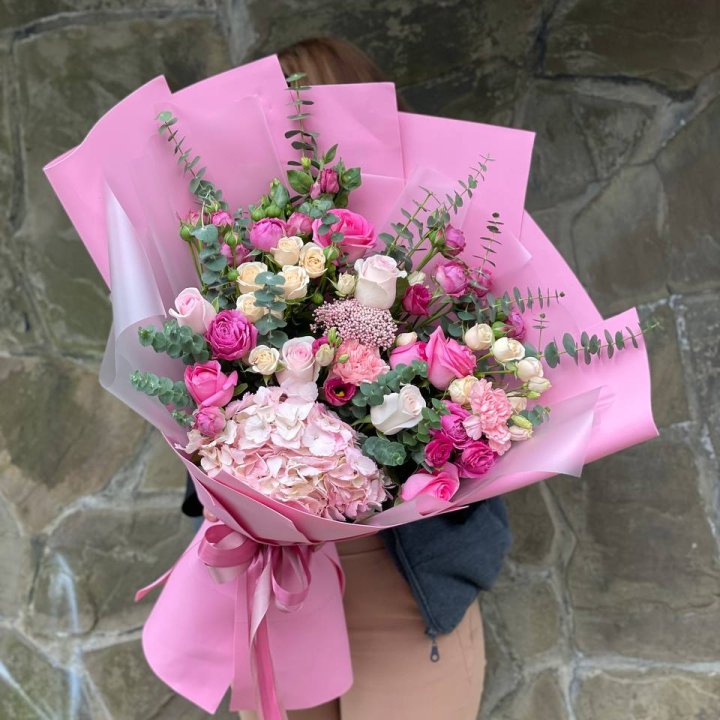 Дизайнерский букет "Паулина" в Хабаровске