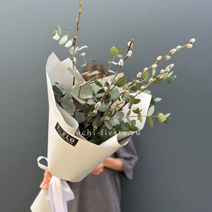 Букет Вербы и Эвкалипта в Хабаровске