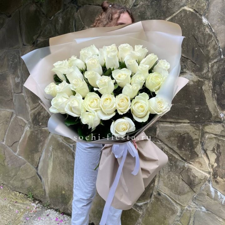 35 голландских роз в Хабаровске