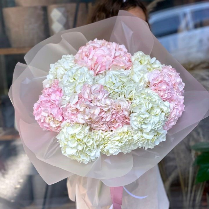 Букет гортензий № 3 в Хабаровске
