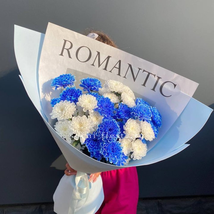 Букет кустовых хризантем  в Хабаровске