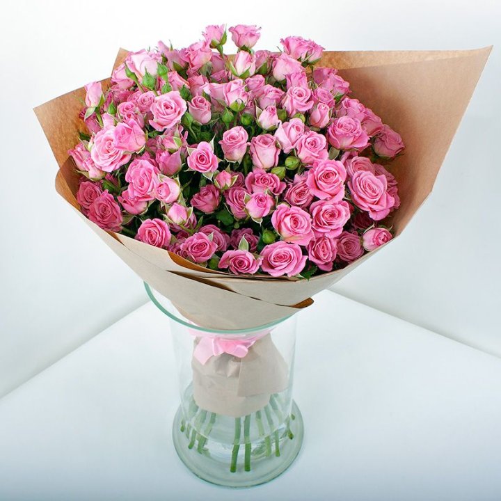 15 кустовых роз в Хабаровске