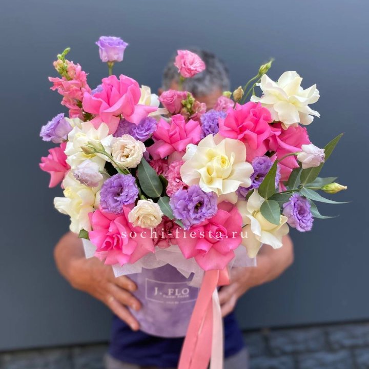 Цветочный бокс "Сиона" в Хабаровске