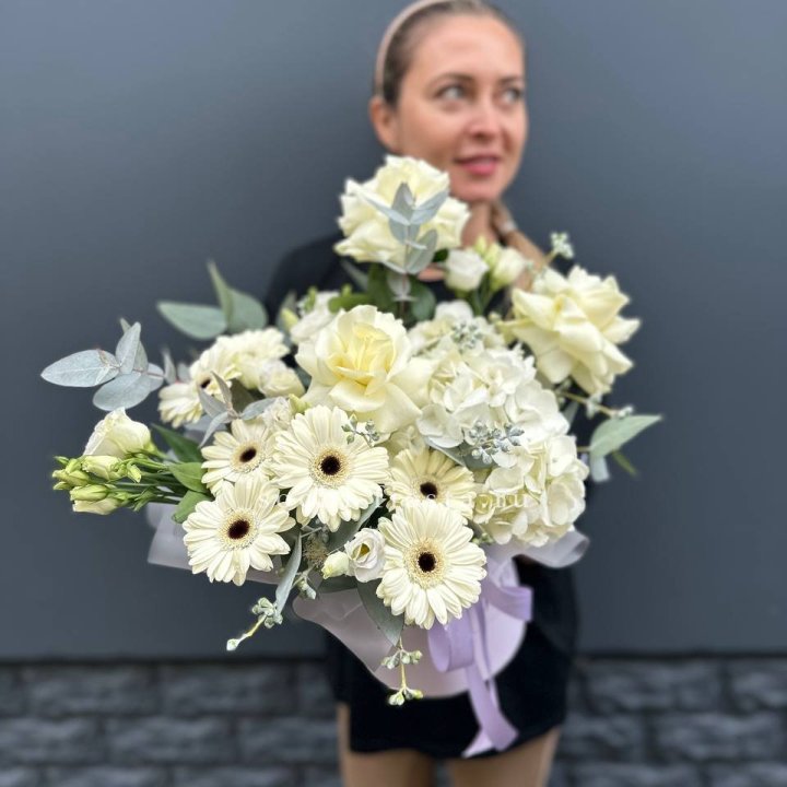 Цветочный бокс "Лавандовый сон" в Хабаровске