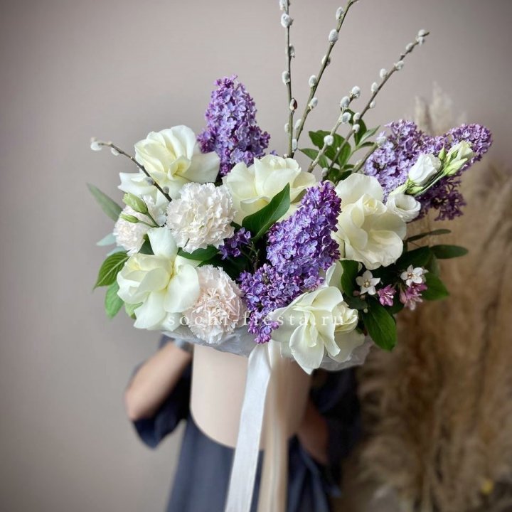 Цветочный бокс "Воскресенье" в Хабаровске