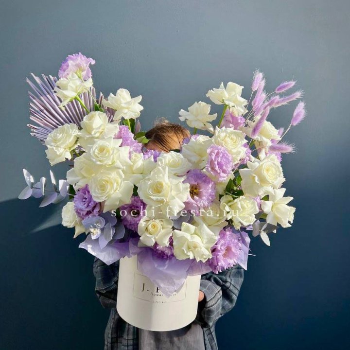 Цветочный бокс "Изабель" в Хабаровске