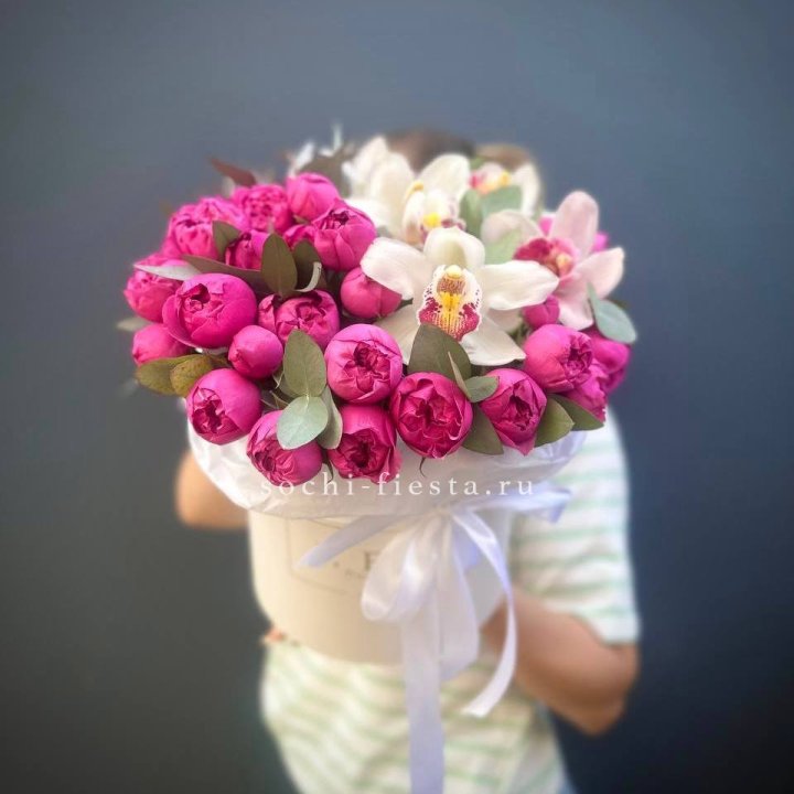 Бокс дуо мисти и орхидеи в Хабаровске