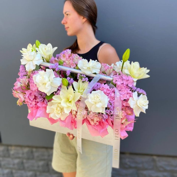 Большой бокс розовый в Хабаровске