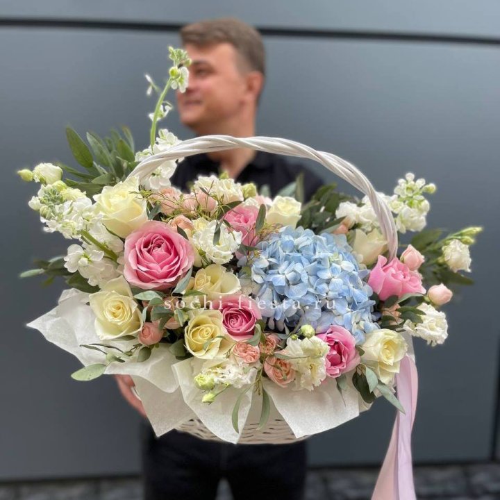 Авторская корзина "Аполинария" в Хабаровске