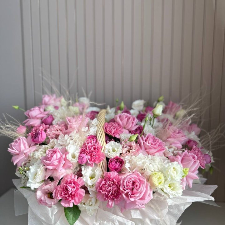 Цветочная корзина "Саммер" в Хабаровске