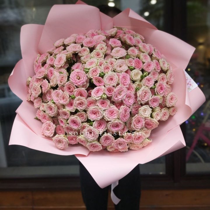 51 кустовая роза Твистер в Хабаровске