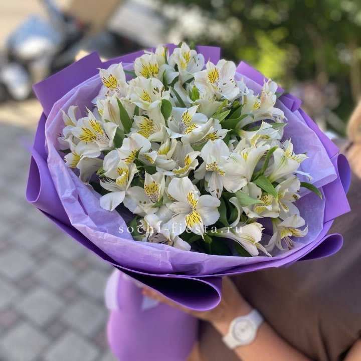 Букет альстромерий №6 в Хабаровске