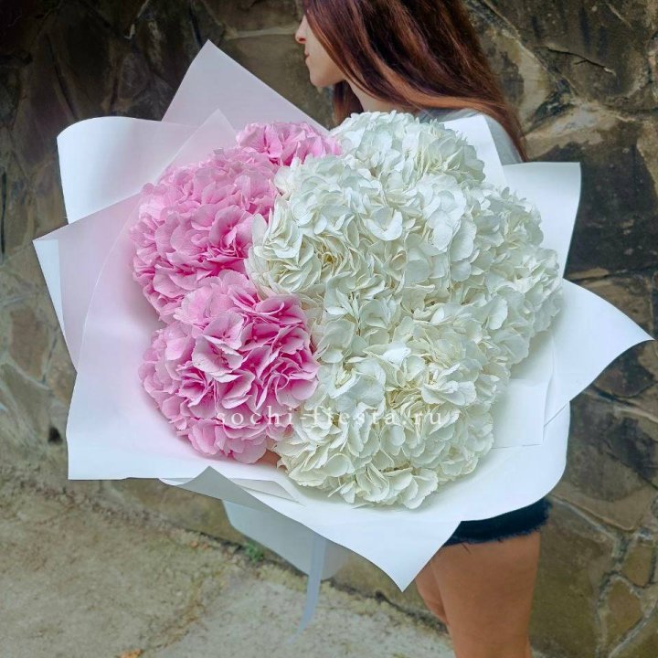 Букет гортензий №2 в Хабаровске