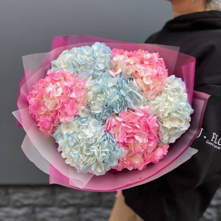 Букет гортензий "Тоника №2" в Хабаровске